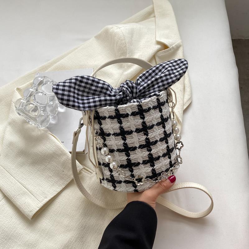 Ielgy Mới Túi Đeo Chéo Vai Bằng Vải Dệt Đa Năng Thiết Kế Nhỏ Gọn Dành Cho Bạn Nữ