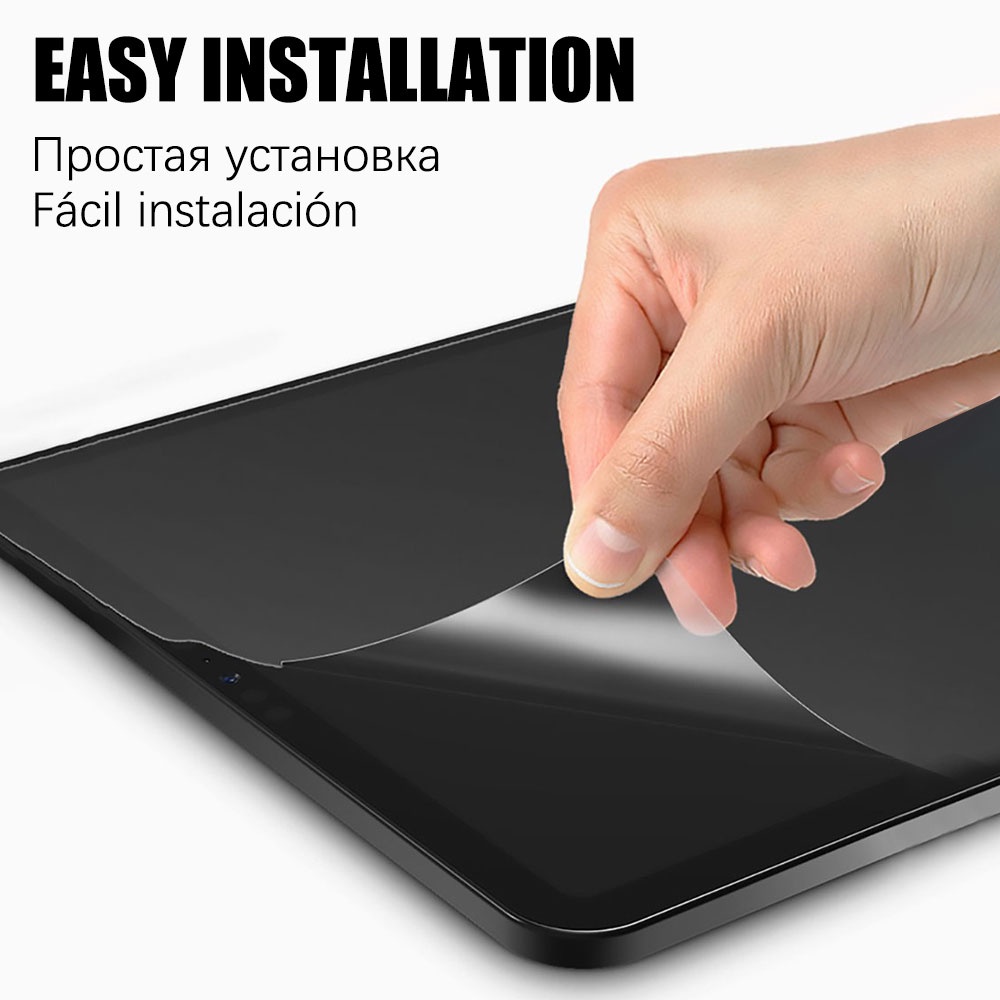 Bộ 2 Miếng Dán Bảo Vệ Màn Hình Bằng Giấy Cho Ipad Air 5 2022 4 Mini 6 3 2 Ipad Pro 11 12.9 9 8 7 2021 10.5 10.2 2020 9.7