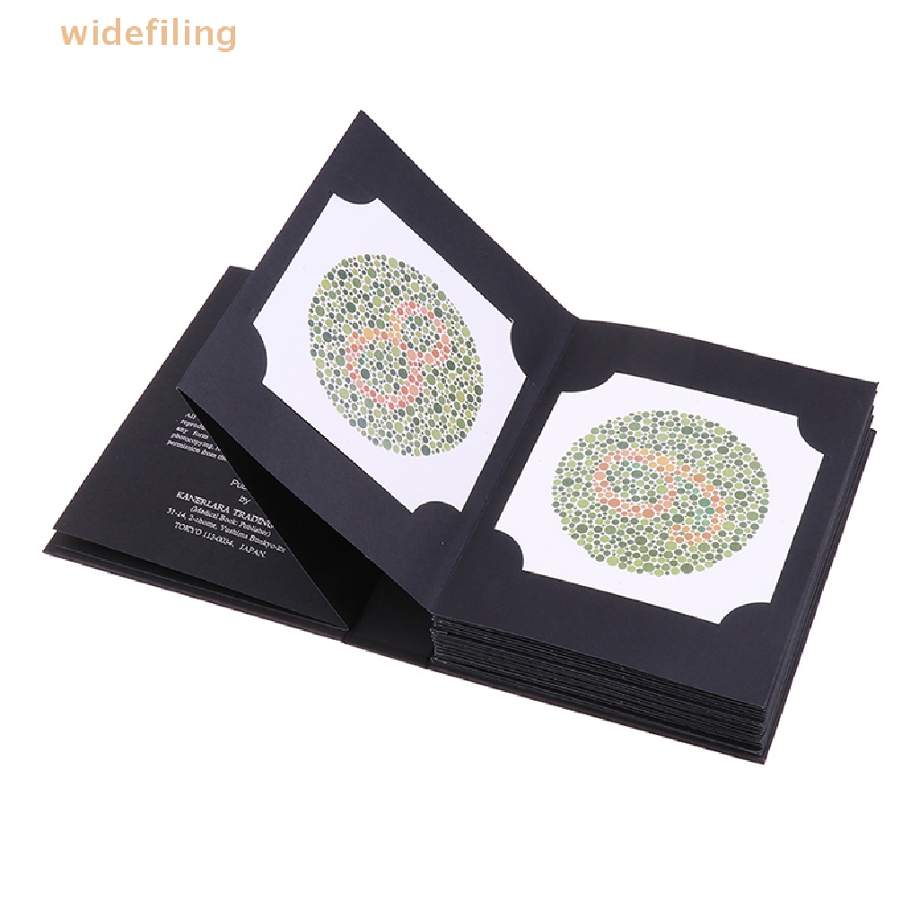 Sách Ishihara 38 Tấm Nhiều Màu Sắc Bắt Mắt Tiện Dụng