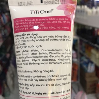 Sữa Tắm Trắng Titione 200g