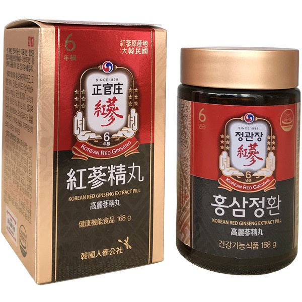 Viên Hồng Sâm Kgc Cheong Kwan Jang Extract Pill 168g Hàn Quốc Chính Hãng