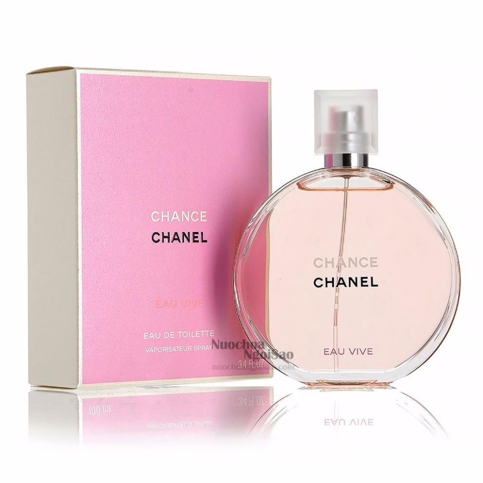 Nước hoa nữ cao cấp Chanel Chance hồng 100m thơm lâu hơn 8h