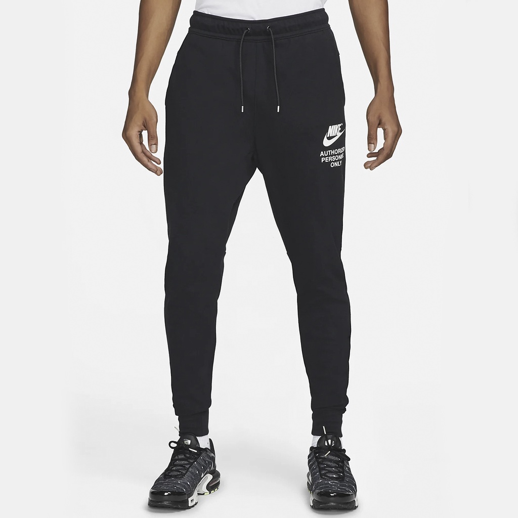 QUẦN DÀI NIKE MEN'S GRAPHIC FLEECE JOGGERS - BLACK