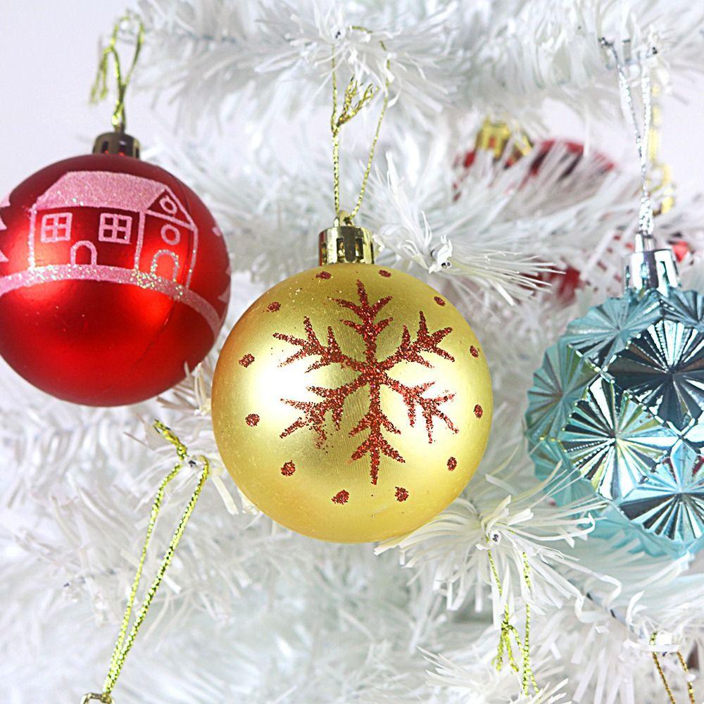 CONOPERY Bộ 42 / 44 Phụ Kiện Trang Trí Giáng Sinh Kích Thước 6cm