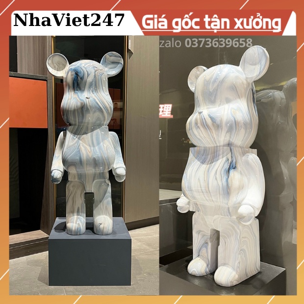 Gấu BearBrick- Mô hình gấu BearBrick decor-trang trí nhà cửa,sang chảnh-đẹp,giá rẻ-kích trước 80cm-quà tặng ý nghĩa