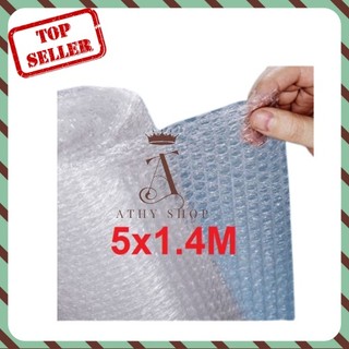 XỐP BONG BÓNG GÓI HÀNG 5x1.4M, bọc túi khí quấn đồ dễ vỡ, hạn chế va đập lúc vận chuyển