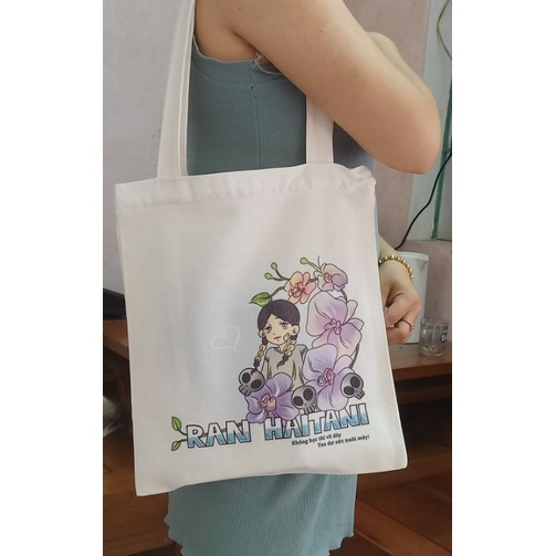 Túi tote TOKYO REVENGERS 3 char Ran, Rindou, Sanzu
