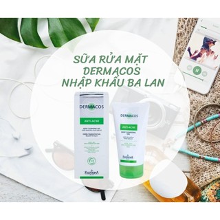 [Chính Hãng] Sữa Rửa Mặt Kiềm Dầu Dermacos BaLan 150ml