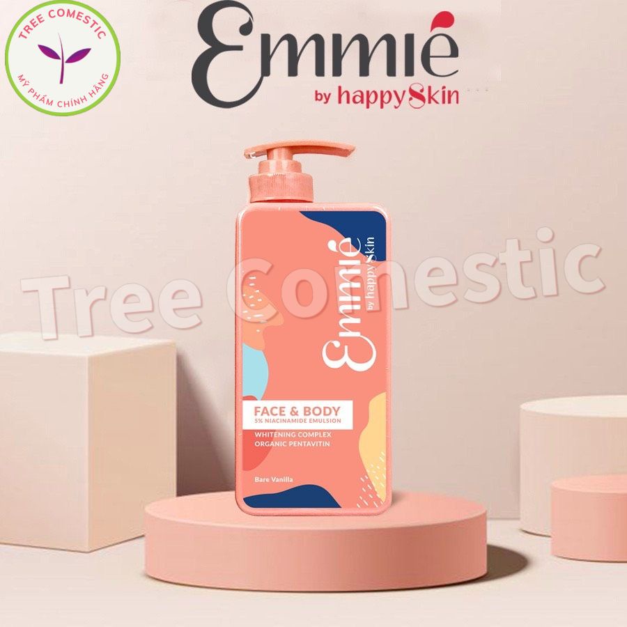 Kem Dưỡng Trắng Da Mặt Và Cơ Thể Face & Body 5% Niacinamide Emulsion 250ml