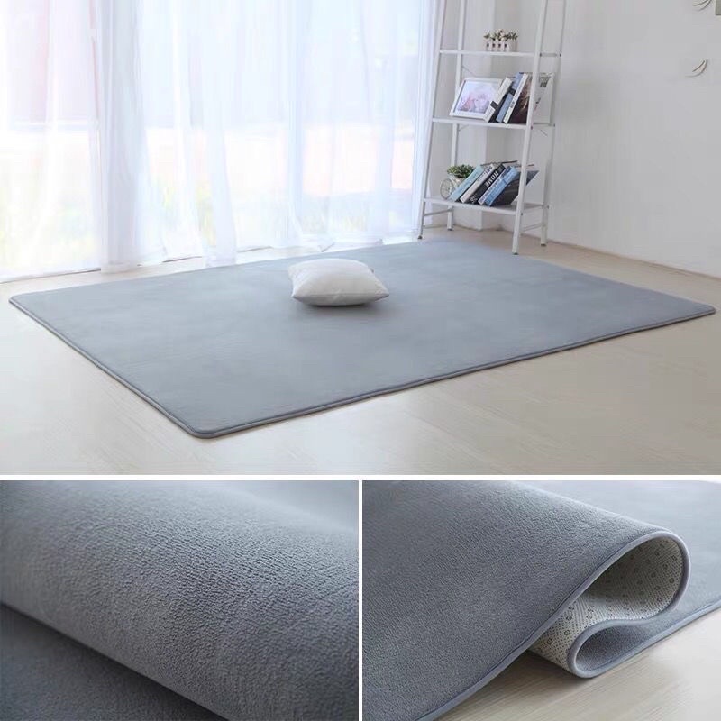 THẢM TRẢI SÀN 2m3x1m6 và 1m2x1m6 THẢM LÔNG NGẮN MỊN PHONG CÁCH HÀN XẺNG