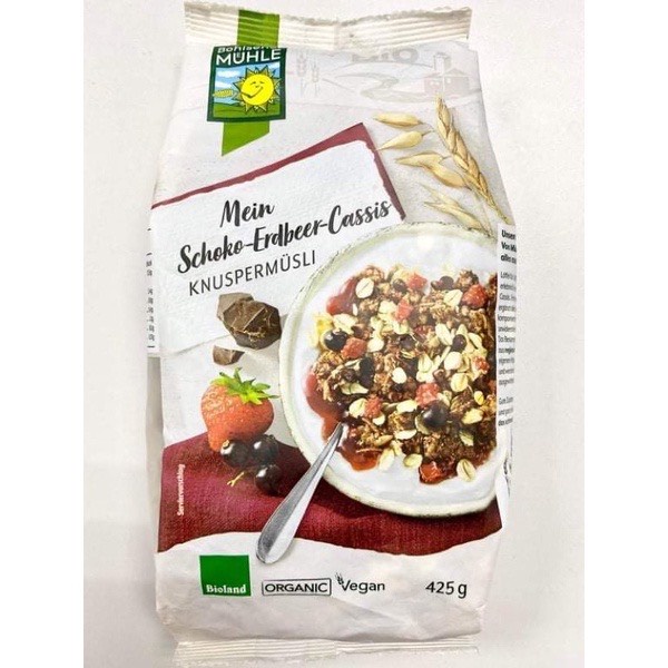 Ngũ cốc giòn hữu cơ Muhle 425g