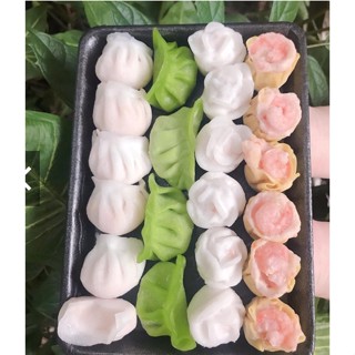 Há cảo tổng hợp mix vị (Dimsum) Bamboo chuẩn vị nhà hàng Khay 500g