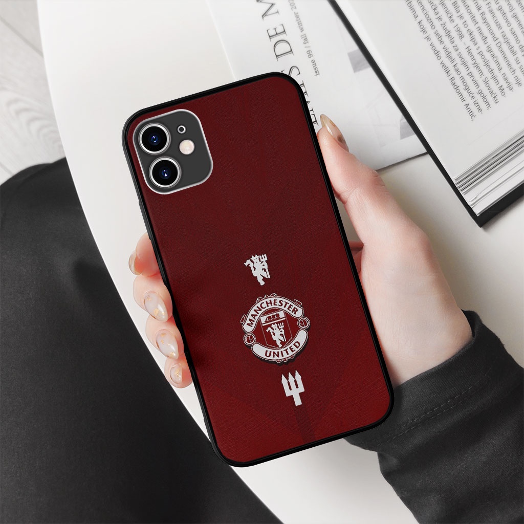 Ốp lưng logo manchester united 7 pro 13 11 12 promax 7 8 plus xs X Xr  ART20227031