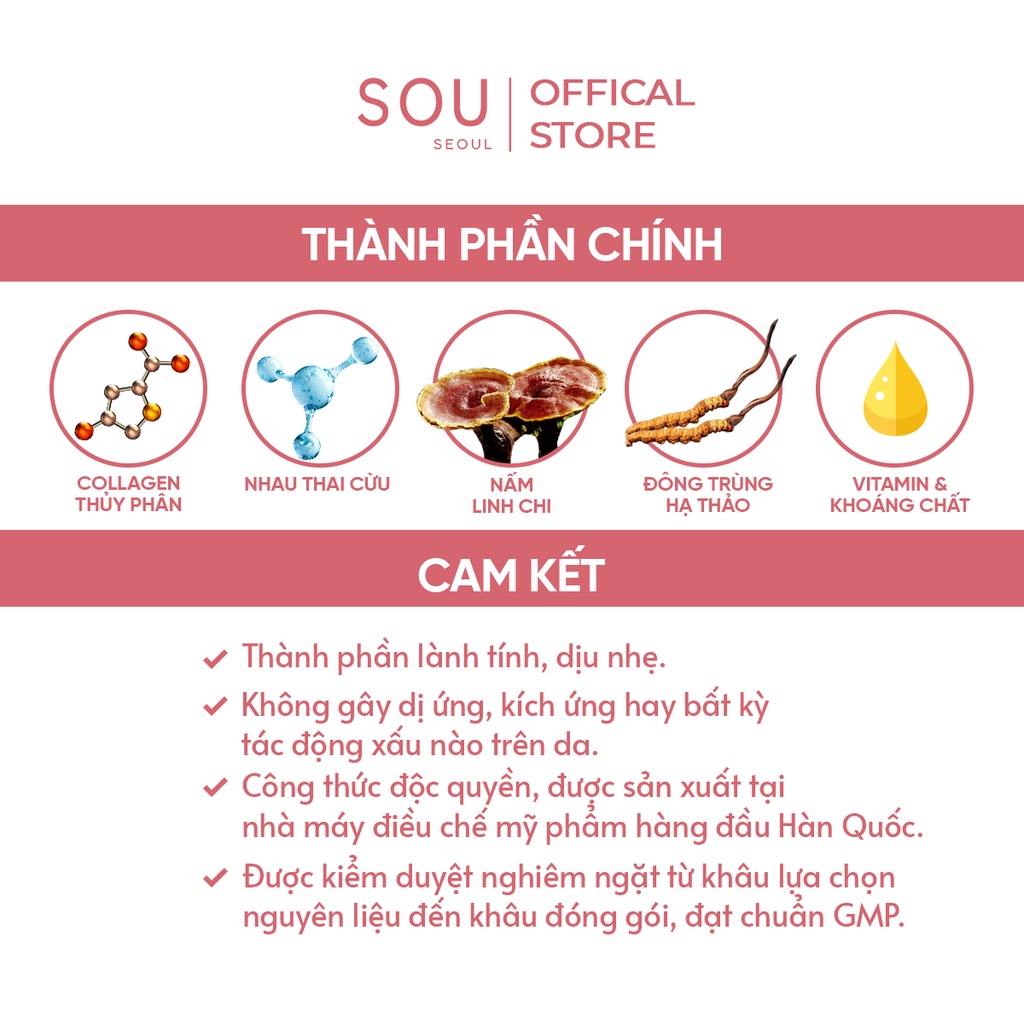 Kem Dưỡng Trắng Sáng Da SOU - SOU Luminature Glow Cream 30G