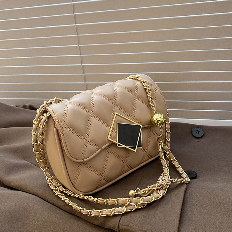 IELGY Túi Đeo Chéo Đính Kim Cương Giả Kiểu Cổ Điển Thời Trang Cho Nữ