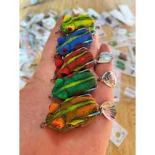 Mồi lure nhái hơi Thái Lan Titan Frog