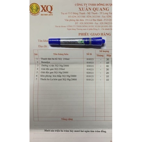 La hớn quả xuân quang - cao lỏng 250ml