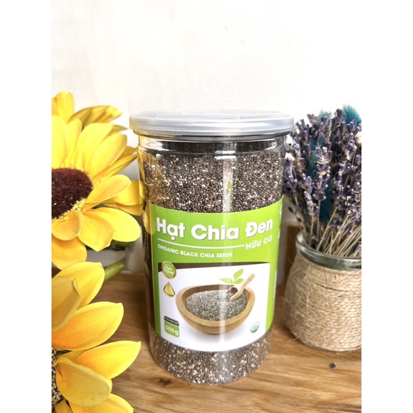 HẠT CHIA TRẮNG VÀ HẠT CHIA ĐEN HỮU CƠ 500g