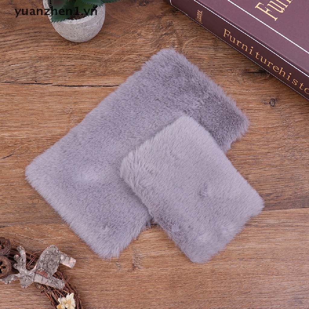 1 Thảm Lông Mini Trang Trí Nhà Búp Bê