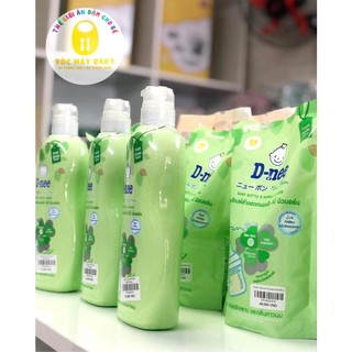 Nước rửa bình sữa dnee organic 620ml, 600ml