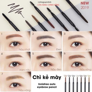 Chì kẻ mày 2 đầu eco eyebrown pencil innisfree