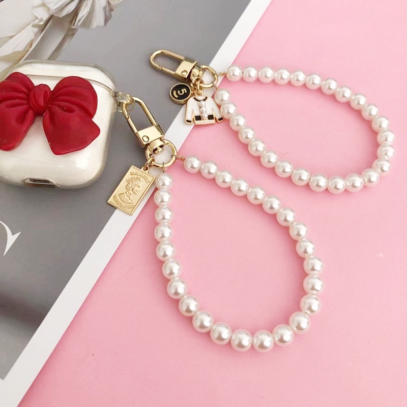 Dây treo trang trí điện thoại nhiều màu sắc xinh xắn hạt