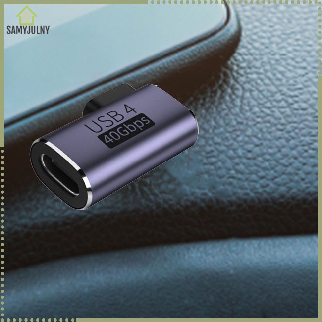 Đầu Nối Chuyển Đổi Type-C 4.0 40gbps Pd100w Chuyên Dụng Cho Thunderbolt 4 Notebook