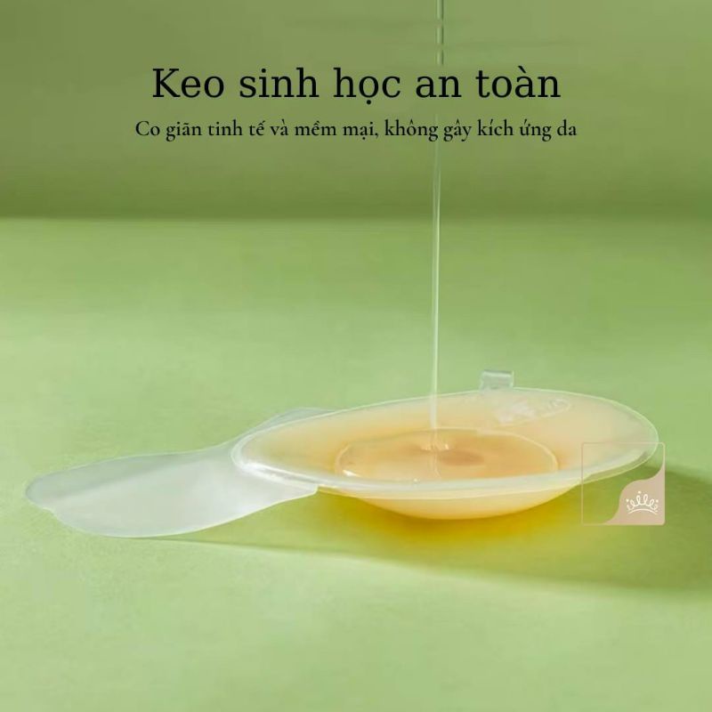 Miếng dán silicon kéo ngực cài trước SIÊU CHỐNG CHẢY XỆ bám dính cực tốt, sử dụng được nhiều lần