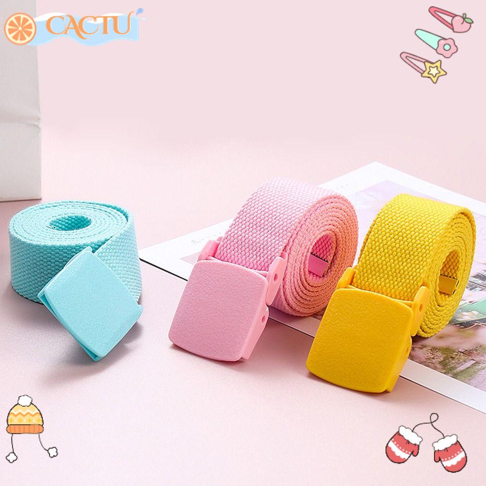 Thắt Lưng Có Khóa Nhựa Nhiều Màu Sắc Thời Trang