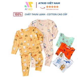 Bộ quần áo trẻ em dài tay cánh dơi Minkymom cho bé trai bé gái chất liệu thun lạnh cao cấp