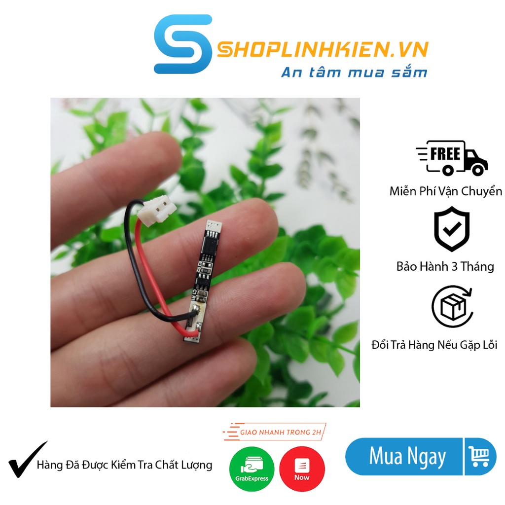 Mạch Bảo Vệ Pin 1S Max 5A 3.7V 4.2V Hàng Tháo Pin IPOD-A Chất Lượng-Shoplinhkienm2m
