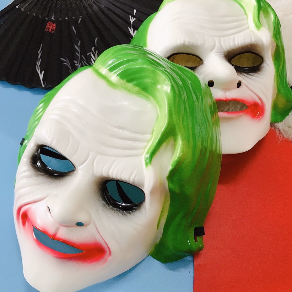 Mặt Nạ Joker Halloween Kinh Dị - Mặt Nạ Joker Loại Dày Đẹp Ảnh ...