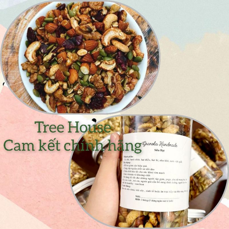 GRANOLA SIÊU HẠT 500gr