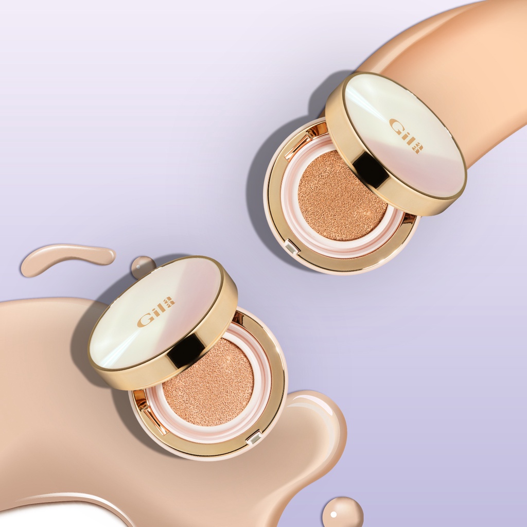 Phấn Nước Cushion Gilaa Long Wear DD Cushion Kiềm Dầu Và Dưỡng Da 13g