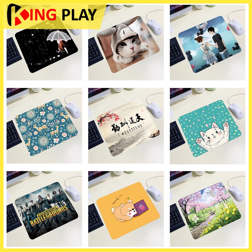 Lót chuột hình tròn chữ nhật siêu dễ thương – 50 mẫu Pad chuột cute nhiều họa tiết cho PC Laptop Văn Phòng, Chơi game