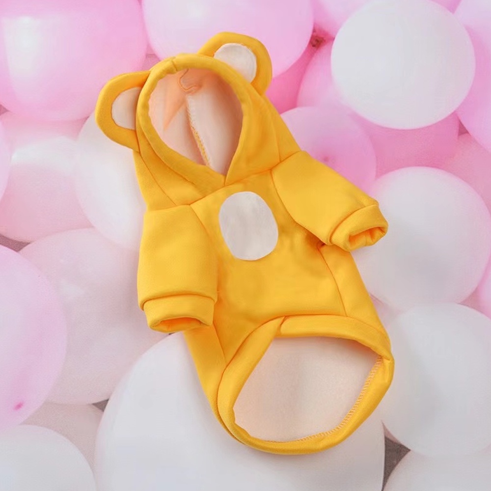 Áo Hoodie Mềm Mại Ngọt Ngào Cho Cún Cưng Chó Mèo shih tzu yorkshire