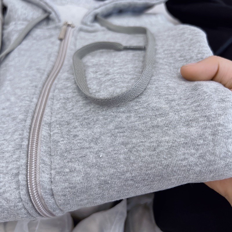 Áo hoodie khóa zip unisex - hoodie dây kéo form rộng nhiều màu M L XL 2XL 40kg - 85k