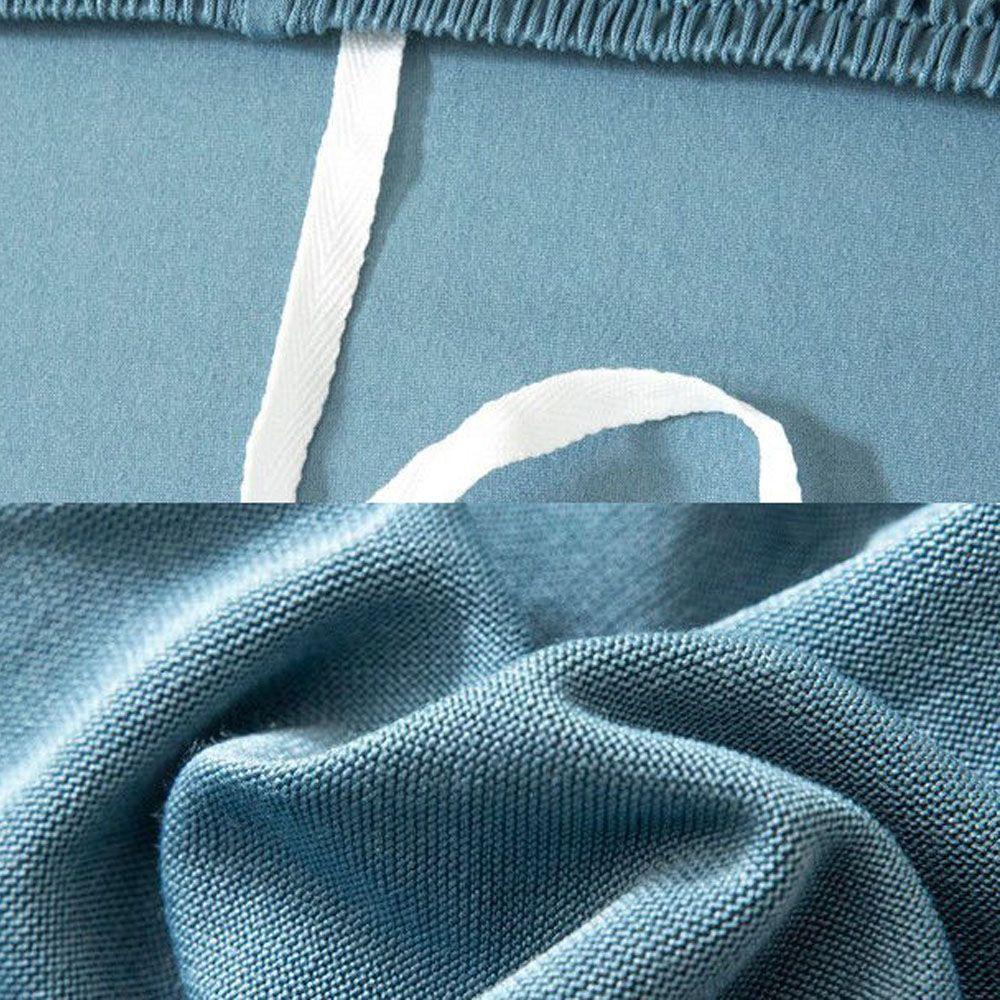 YIYU 1 Vỏ Bọc Ghế Sofa Chống Bụi Bằng Vải Dày Màu Trơn Dễ Sử Dụng