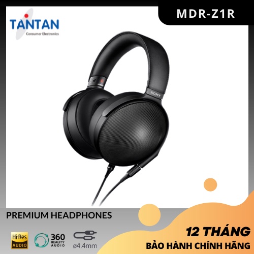 Tai nghe kiểm âm cao cấp Sony - MDR-Z1R - Hỗ trợ âm thanh độ phân giải cao - Màng loa HD 70 mm - Âm thanh tinh khiết