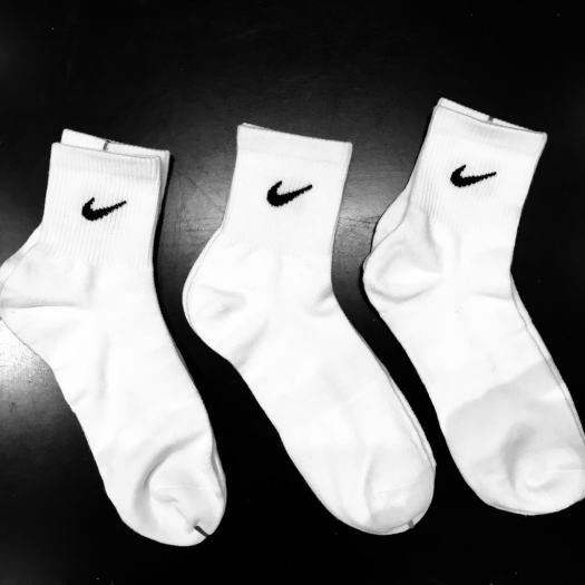 Tất Vớ Nike Trắng Thể Thao Cổ Ngắn Cổ Trung Cổ Cao Nam Nữ Vải Dệt Kim King sneaker