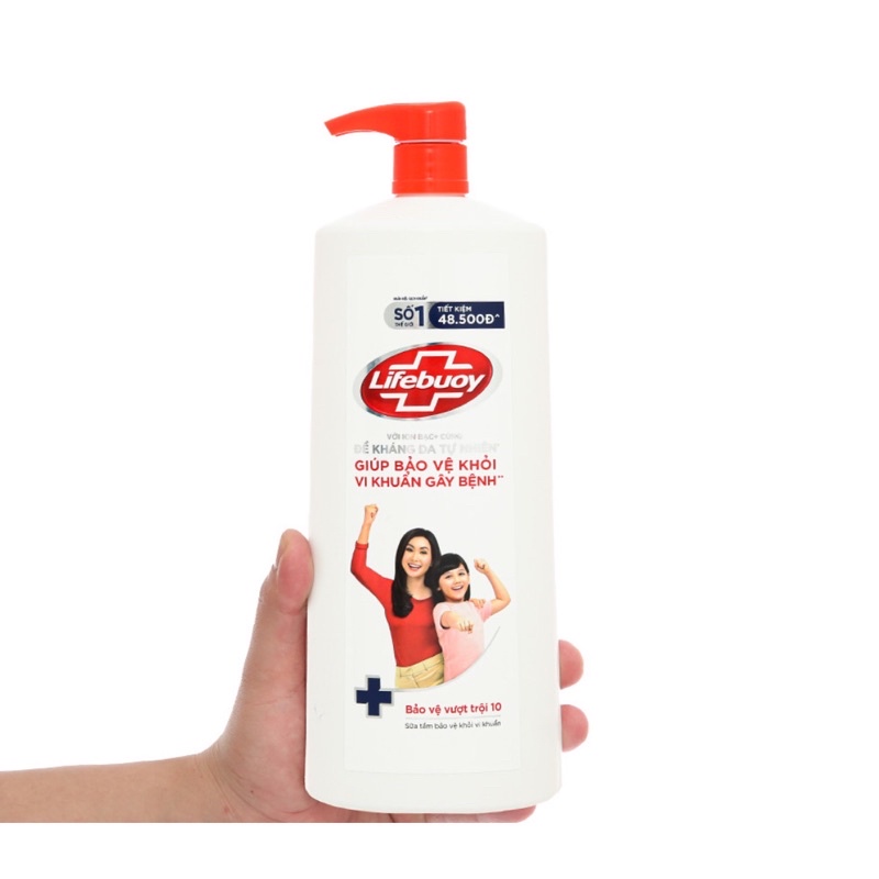 Sữa Tắm Lifebuoy Chai 1Kg