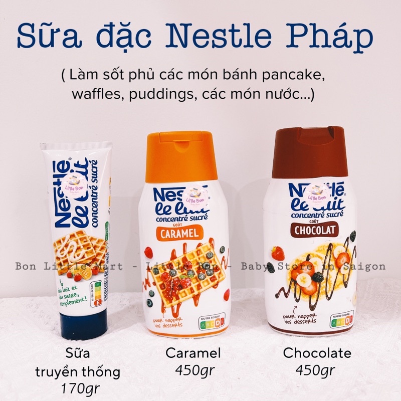 Sữa đặc Nestle Pháp bay air