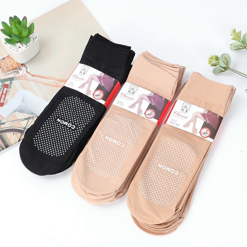 Combo 10 Đôi Tất Giấy Da Chân Có Chống Trơn (Mẹ Bầu Hay Vừa Sinh Em Bé Đi Tiện Lợi)