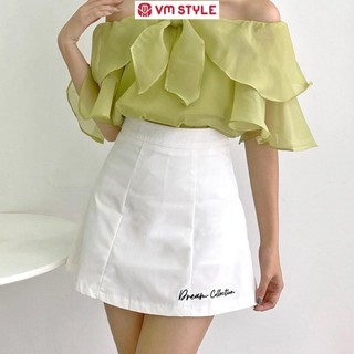 Chân váy chữ A VM Shop, váy ngắn in chữ kiểu dạo phố đi học công sở Ulzzang thời trang nữ Hàn Quốc 806 CVN00003