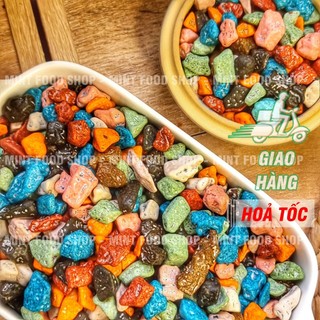 Kẻo Sỏi Đá Nhân Socola - Lon 500gr