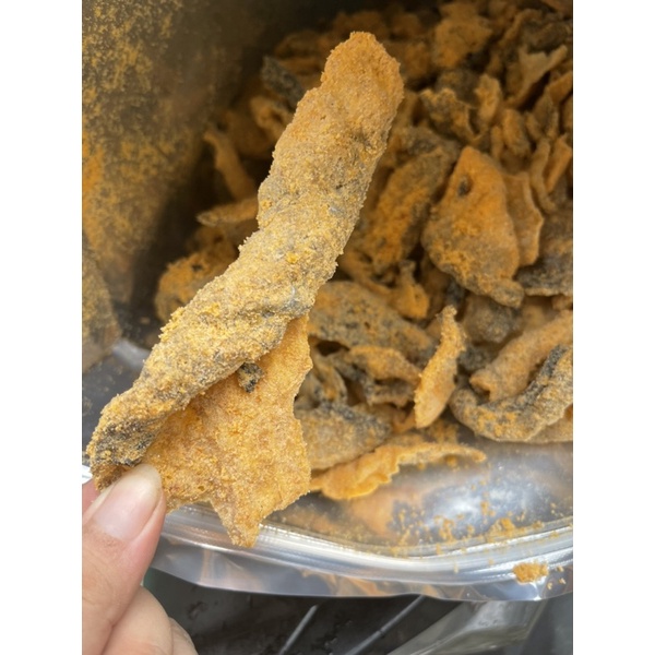 Hủ Da Cá trứng muối 250g