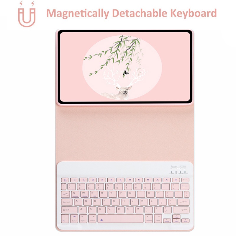 Ốp Máy Tính Bảng Nam Châm Kèm Bàn Phím Bluetooth Cho Samsung Galaxy Tab A7 lite 2021 8.7 inch SM-T220 SM-T225