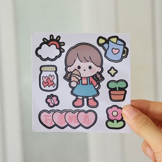 Sticker dán dễ thương ( giao ngẫu nhiên )