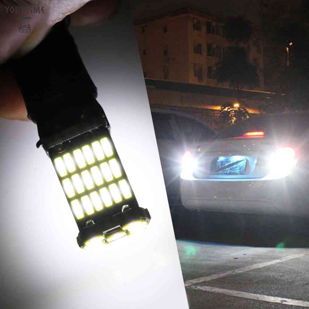 Đèn LED Tín Hiệu T15 W16W Canbus 4014 45 SMD 12V Cho Xe Hơi