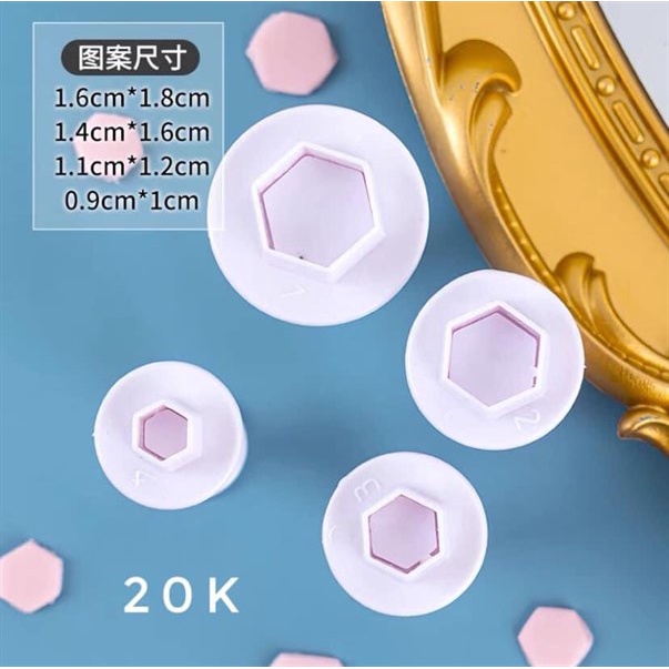 Bộ khuôn cắt mini tạo hình nhiều mẫu